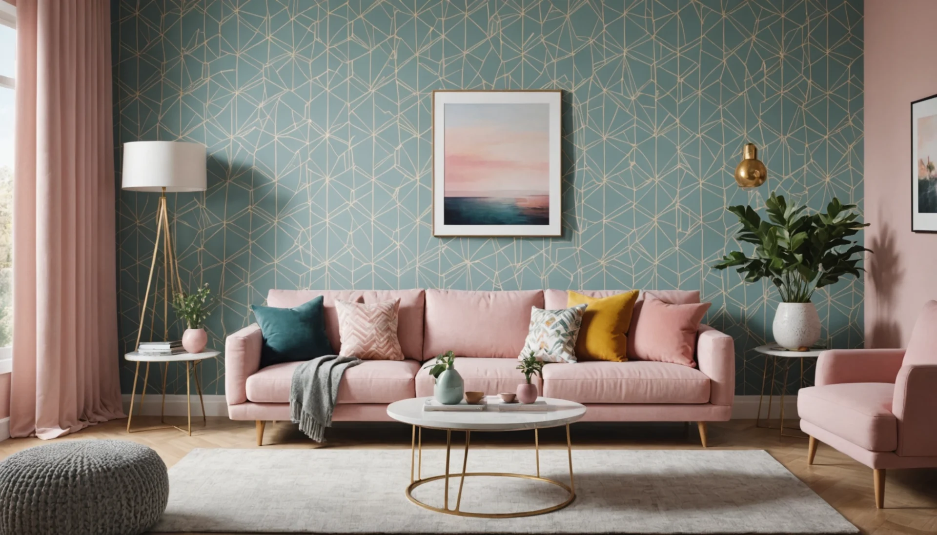 tendances papier peint 2023 pour salon