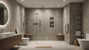 douche à l'italienne 120x90 expérience