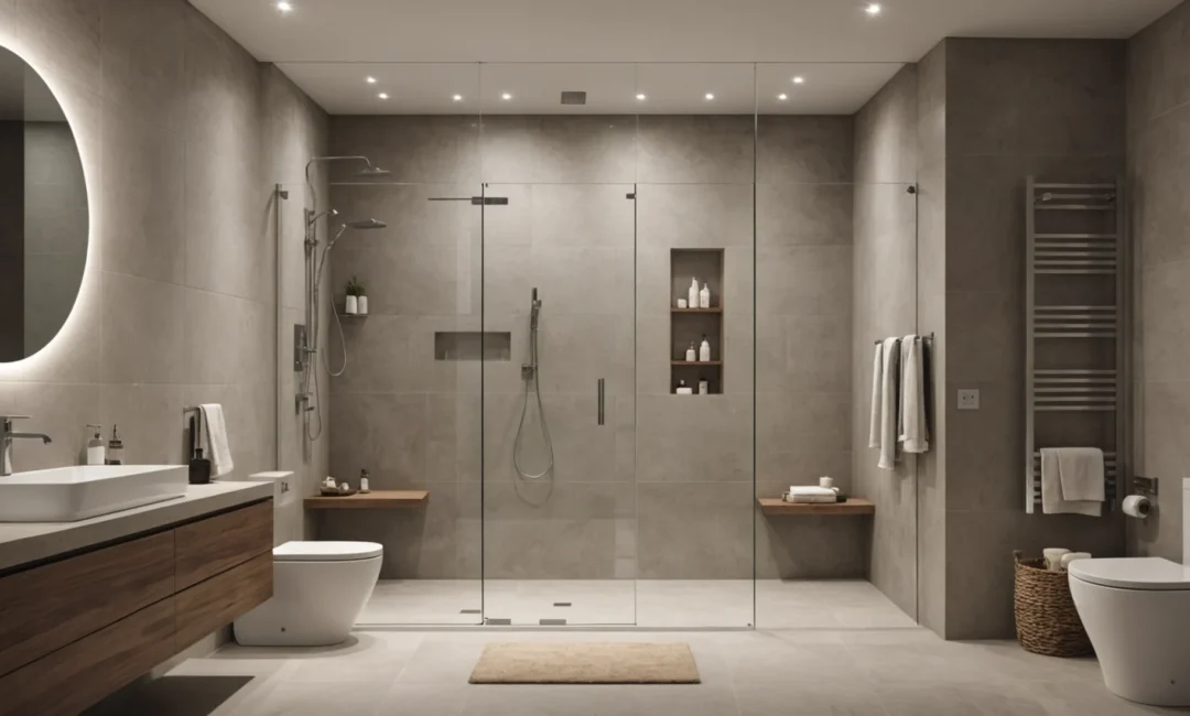 douche à l'italienne 120x90 expérience